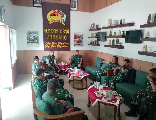 Tim Audit Itdam V/Brawijaya Laksanakan Wasrik TW II TA 2026 di Kodim 0814/Jombang
